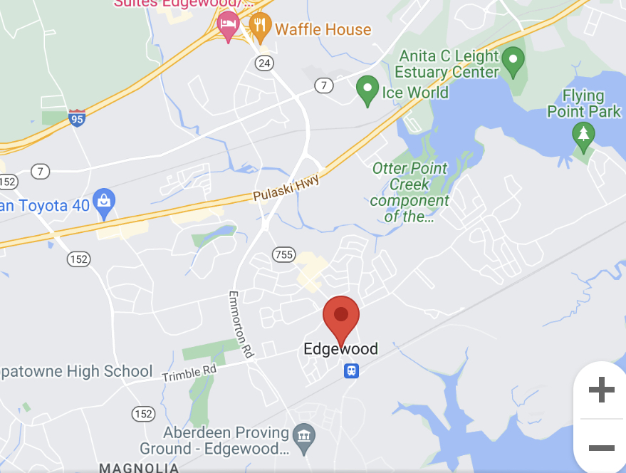 Edgewood Map